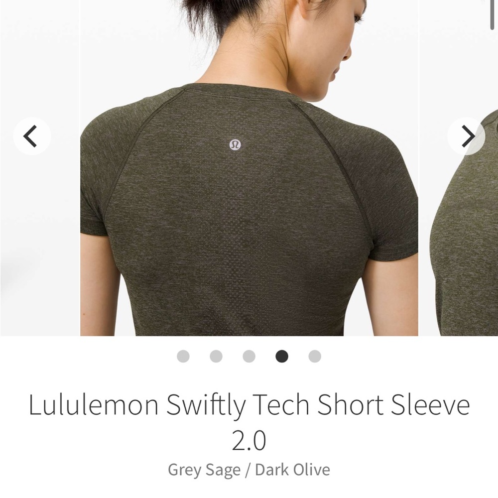 Lululemon Swiftly Tech short sleeve